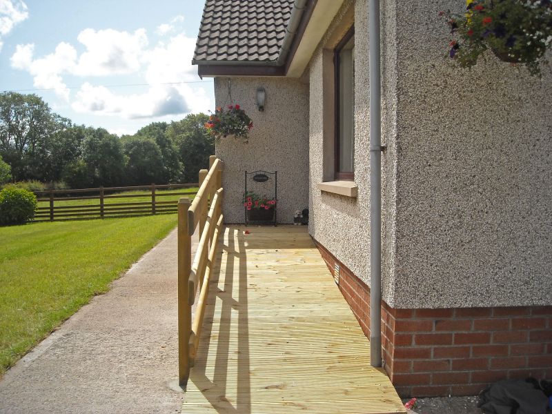 Porch Ramp Installation in Kansas City, KS